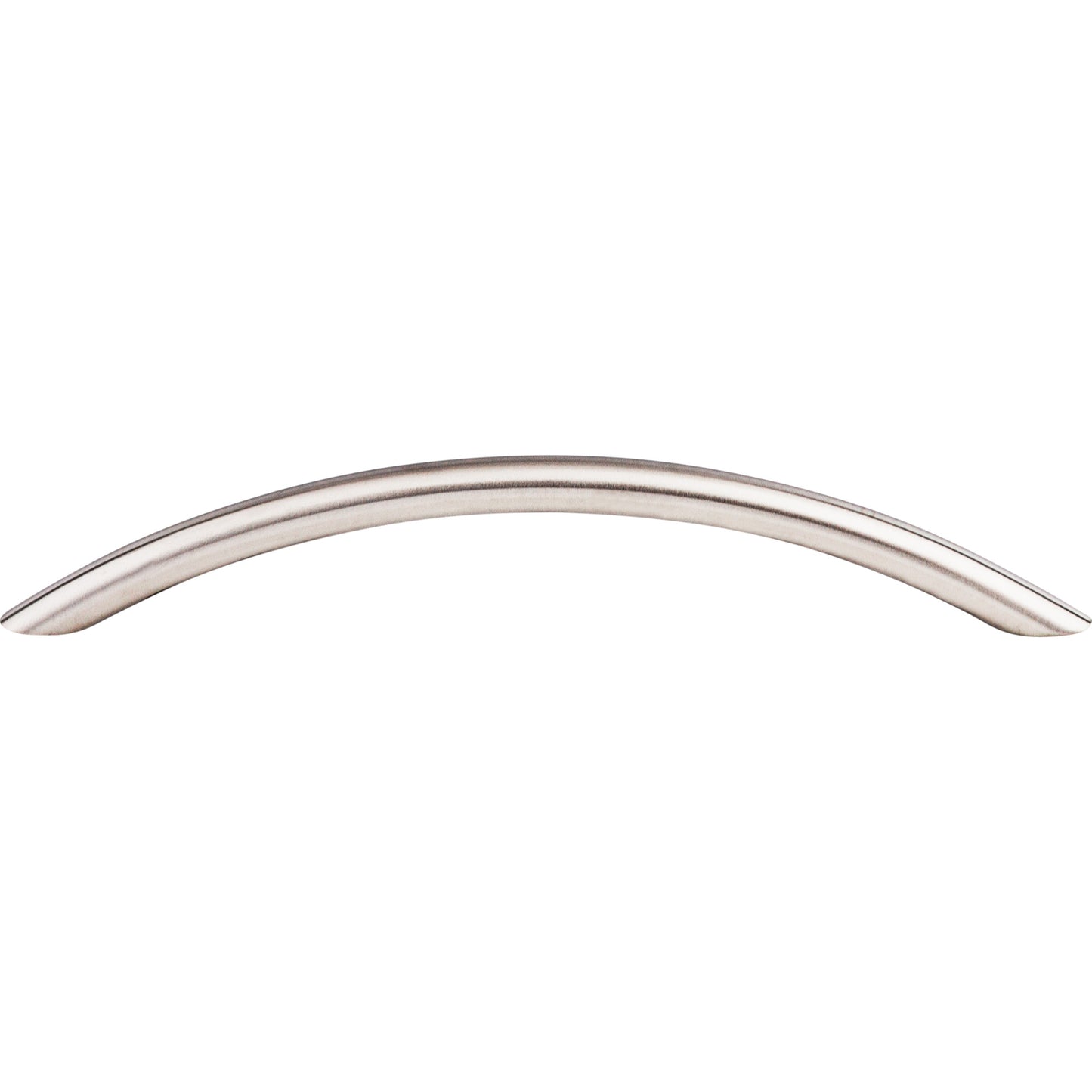 Top Knobs SS16 Solid Bowed Bar Pull 6 5/16 Inch (c-c) Brushed Stainless Steel
