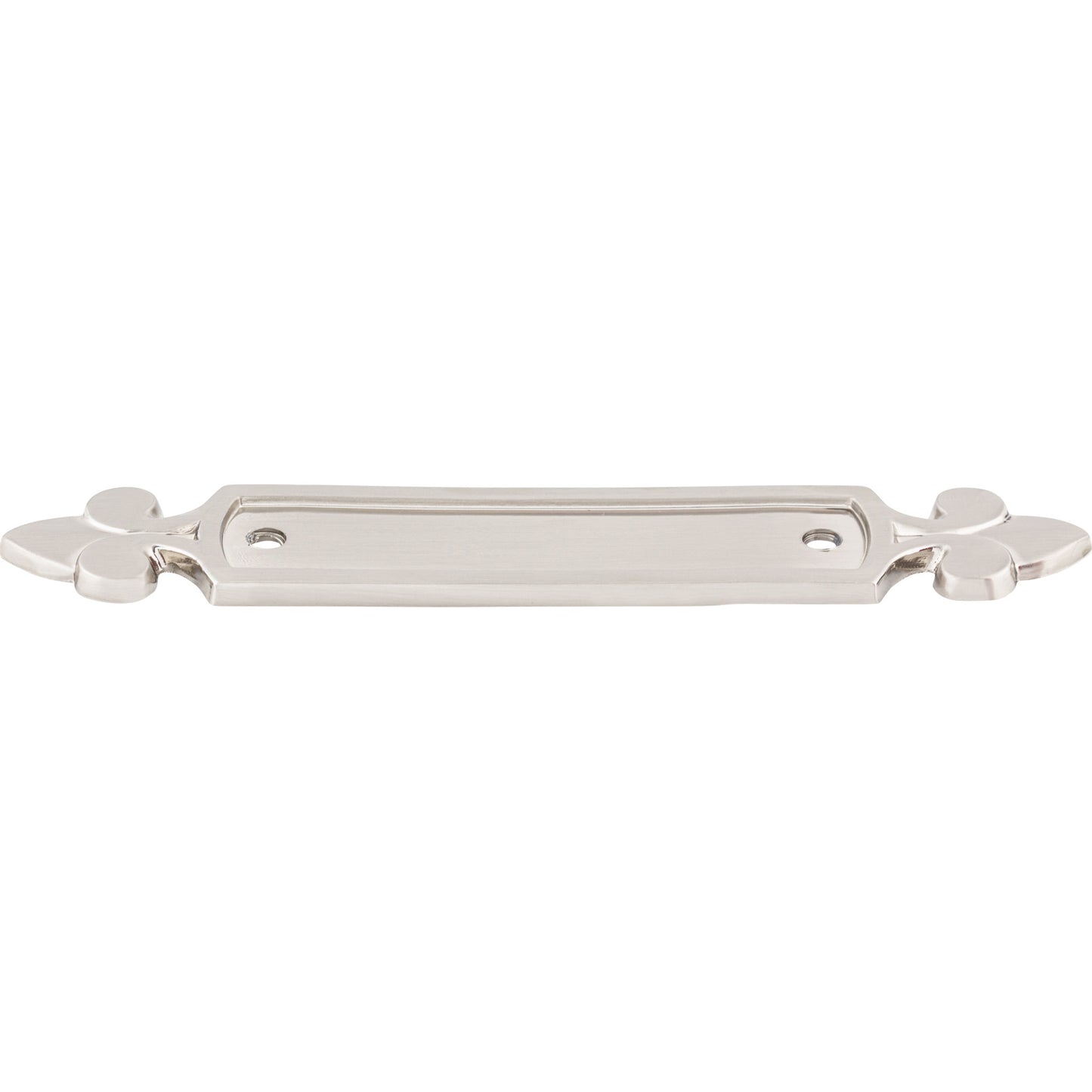 Top Knobs M2130 Dover Backplate 2 1/2 Inch (c-c) Brushed Satin Nickel