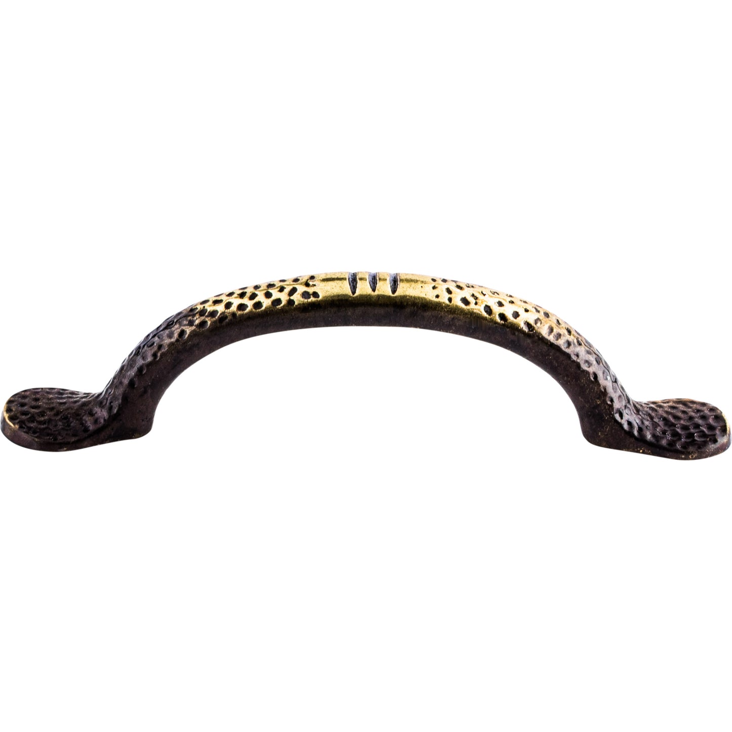Top Knobs M41 Warwick Fixed Pull 3 3/4 Inch (c-c) Dark Antique Brass