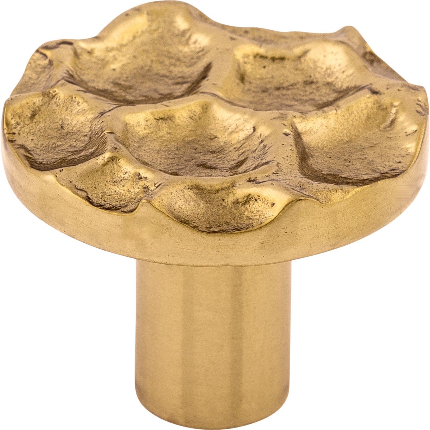 Top Knobs TK296 Cobblestone Round Knob 1 3/8 Inch
