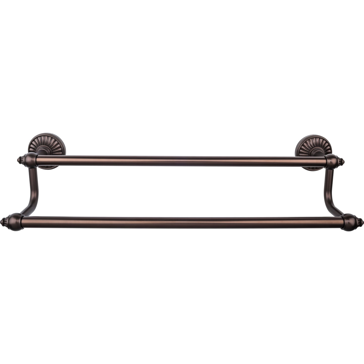 Top Knobs TUSC7 Tuscany Bath Towel Bar 18 Inch Double