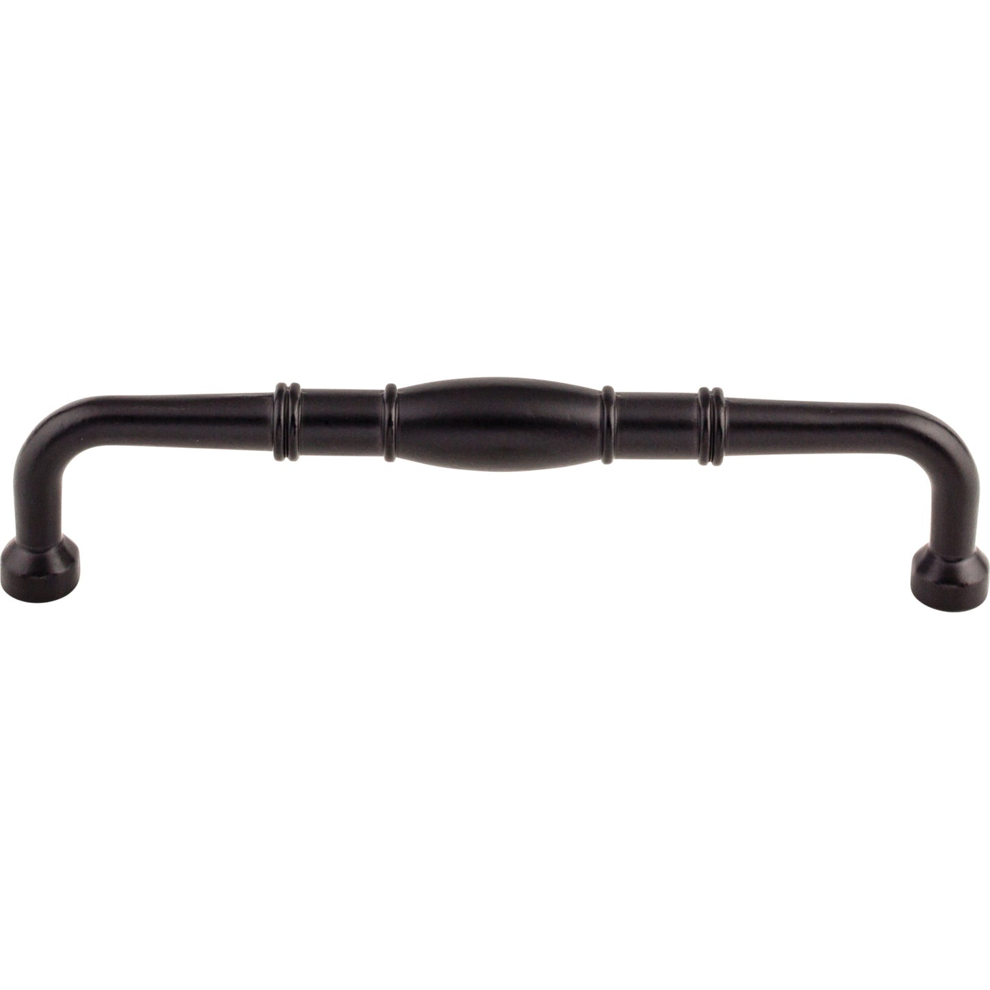 Top Knobs M847-7 Normandy D Pull 7 Inch (c-c) Patina Black