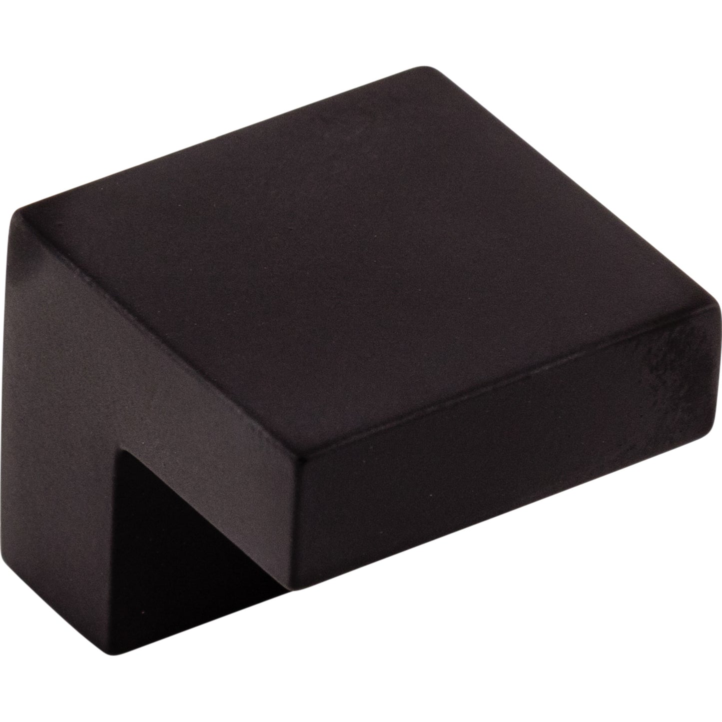 Top Knobs M1165 Square Knob 5/8 Inch (c-c) Flat Black