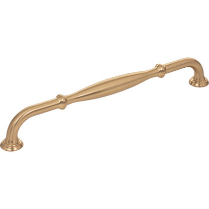 Jeffrey Alexander 658-224 Tiffany 224 mm Center-to-Center  Tiffany Cabinet Pull