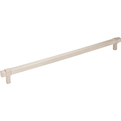 Jeffrey Alexander 293-305 Zane 305 mm Center-to-Center  Square Zane Cabinet Pull