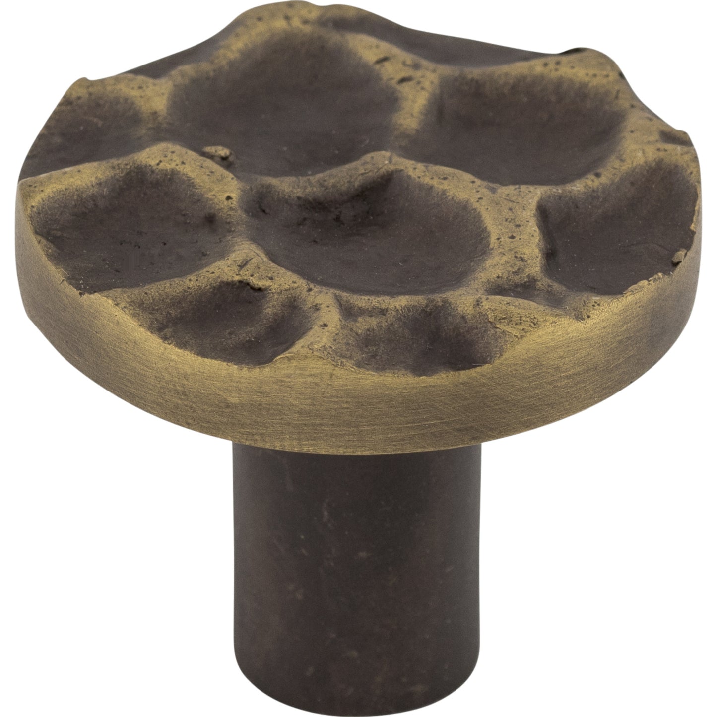 Top Knobs TK296 Cobblestone Round Knob 1 3/8 Inch