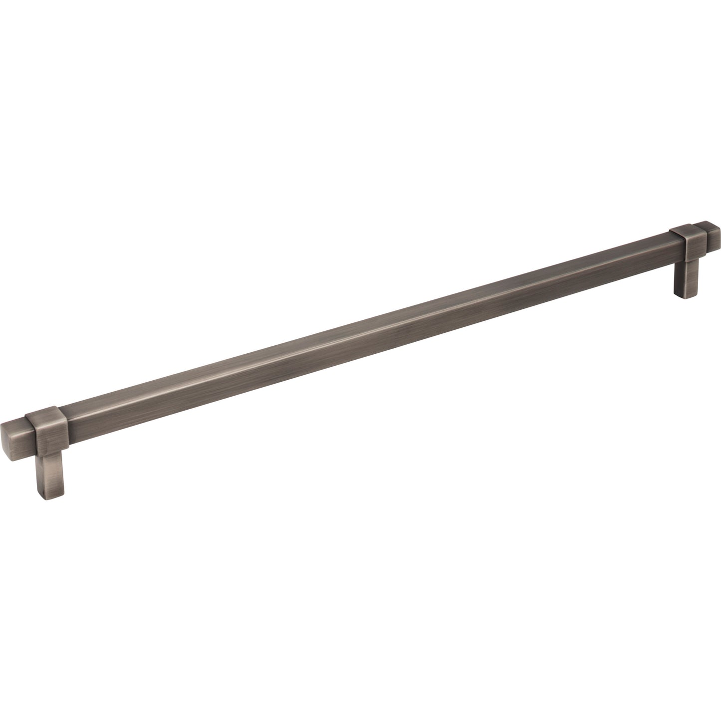 Jeffrey Alexander 293-305 Zane 305 mm Center-to-Center  Square Zane Cabinet Pull