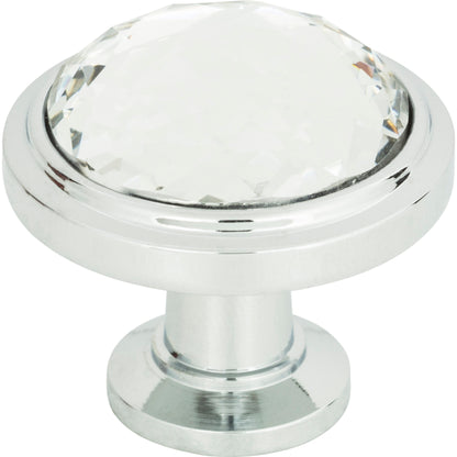 Atlas 343 Legacy Crystal Round Knob 1 5/16 Inch