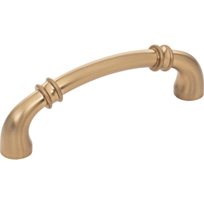 Jeffrey Alexander 445-96 Marie 96 mm Center-to-Center  Marie Cabinet Pull