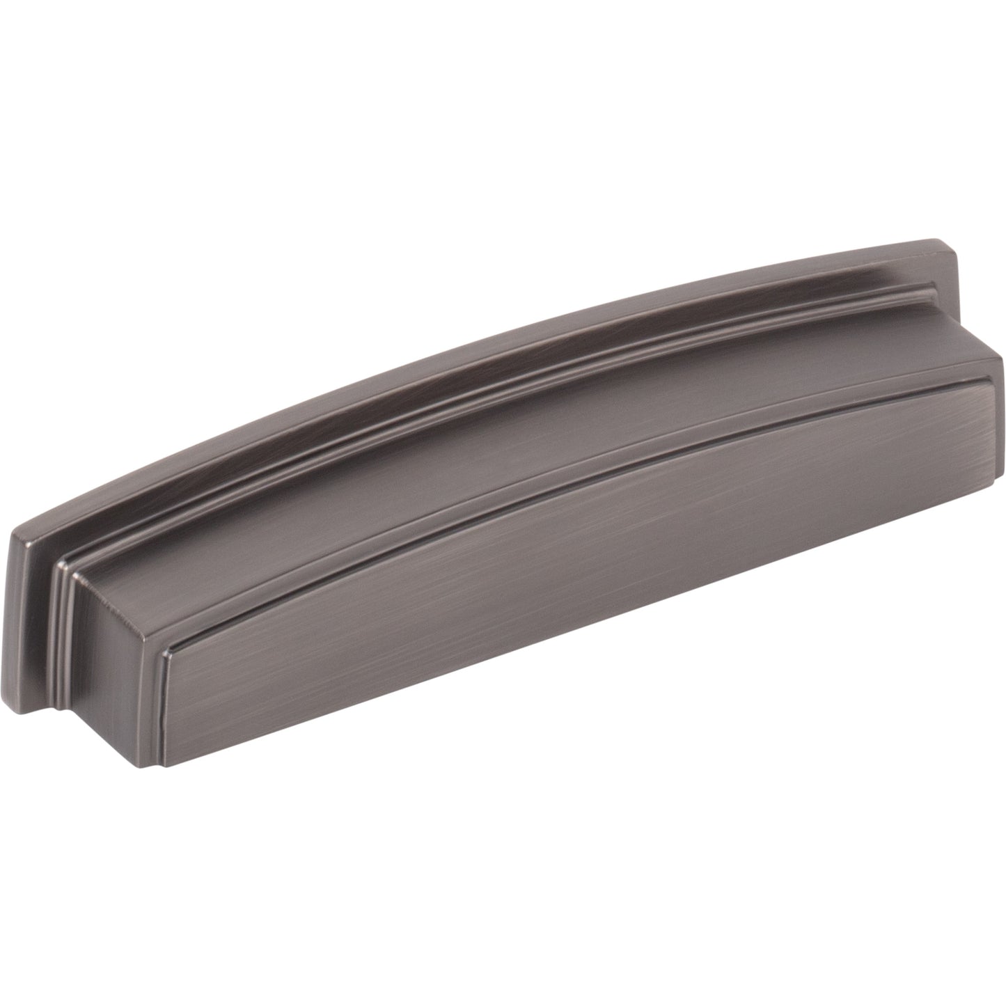 Jeffrey Alexander 141-128 Renzo 128 mm Center  Square-to-Center Square Renzo Cabinet Cup Pull