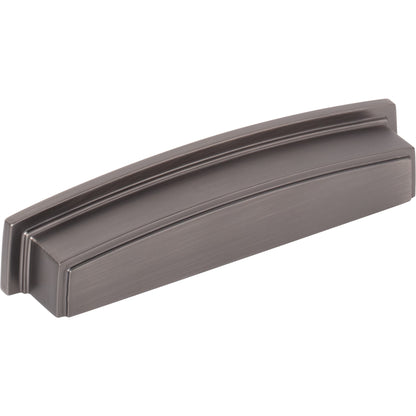Jeffrey Alexander 141-128 Renzo 128 mm Center  Square-to-Center Square Renzo Cabinet Cup Pull