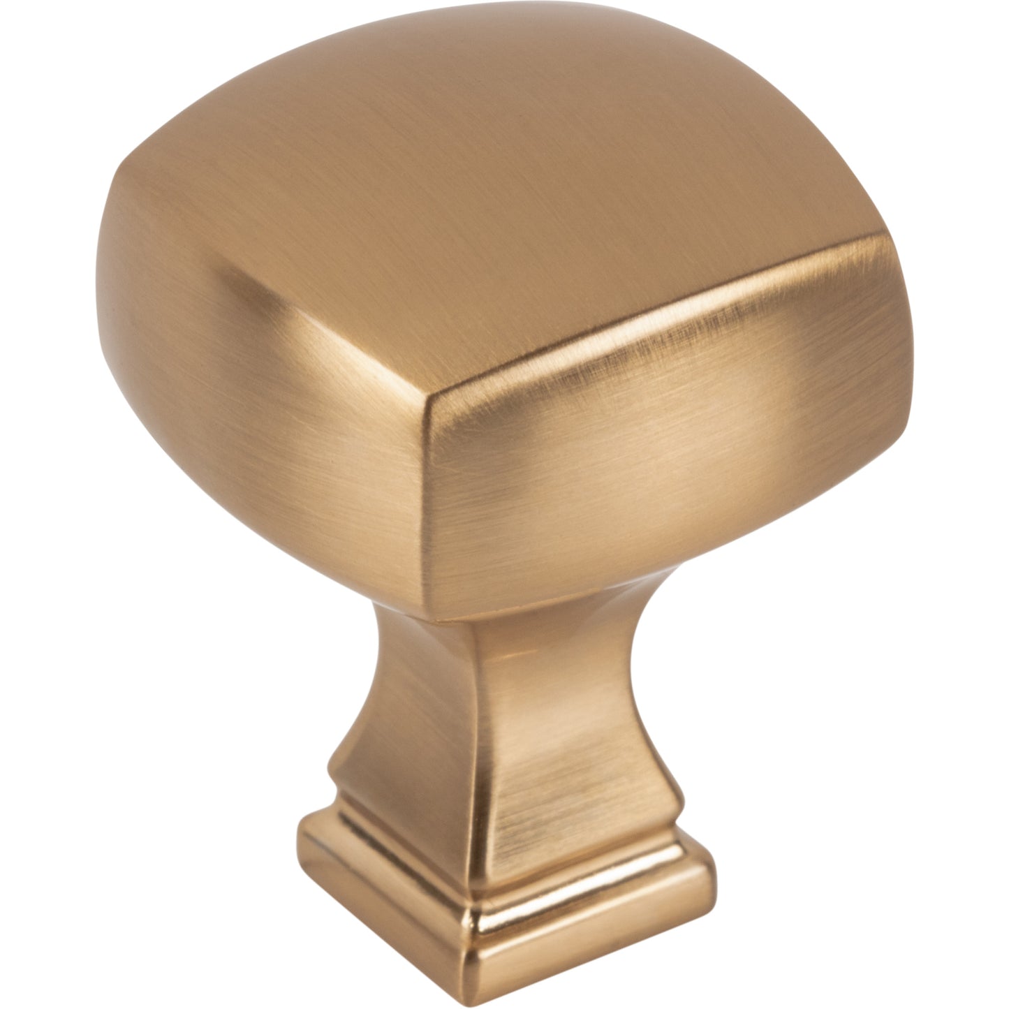 Jeffrey Alexander 278 Audrey 1-1/8" Overall Length  Square Audrey Cabinet Knob