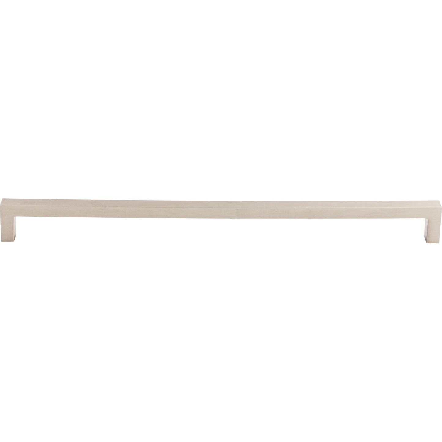 Top Knobs M2141 Square Bar Pull 12 5/8 Inch (c-c) Brushed Satin Nickel