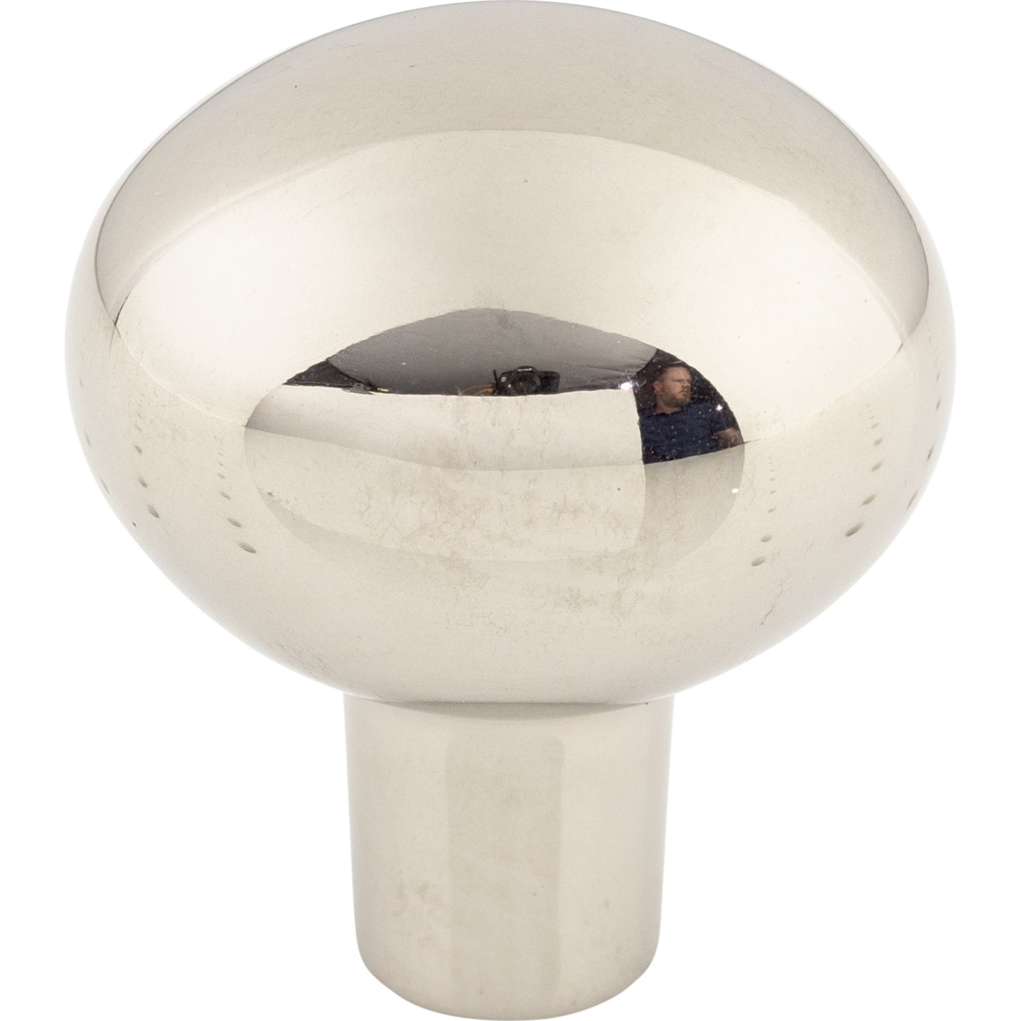 Top Knobs M2070 Aspen II Large Egg Knob 1 7/16 Inch Polished Nickel