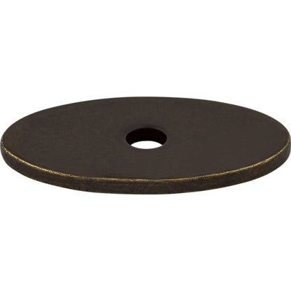 Top Knobs TK58 Oval Backplate 1 1/4 Inch