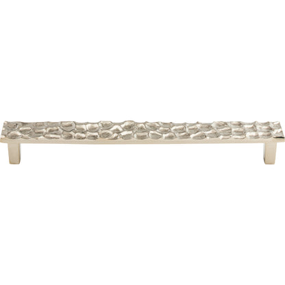 Top Knobs TK308 Cobblestone Pull 8 13/16 Inch (c-c)
