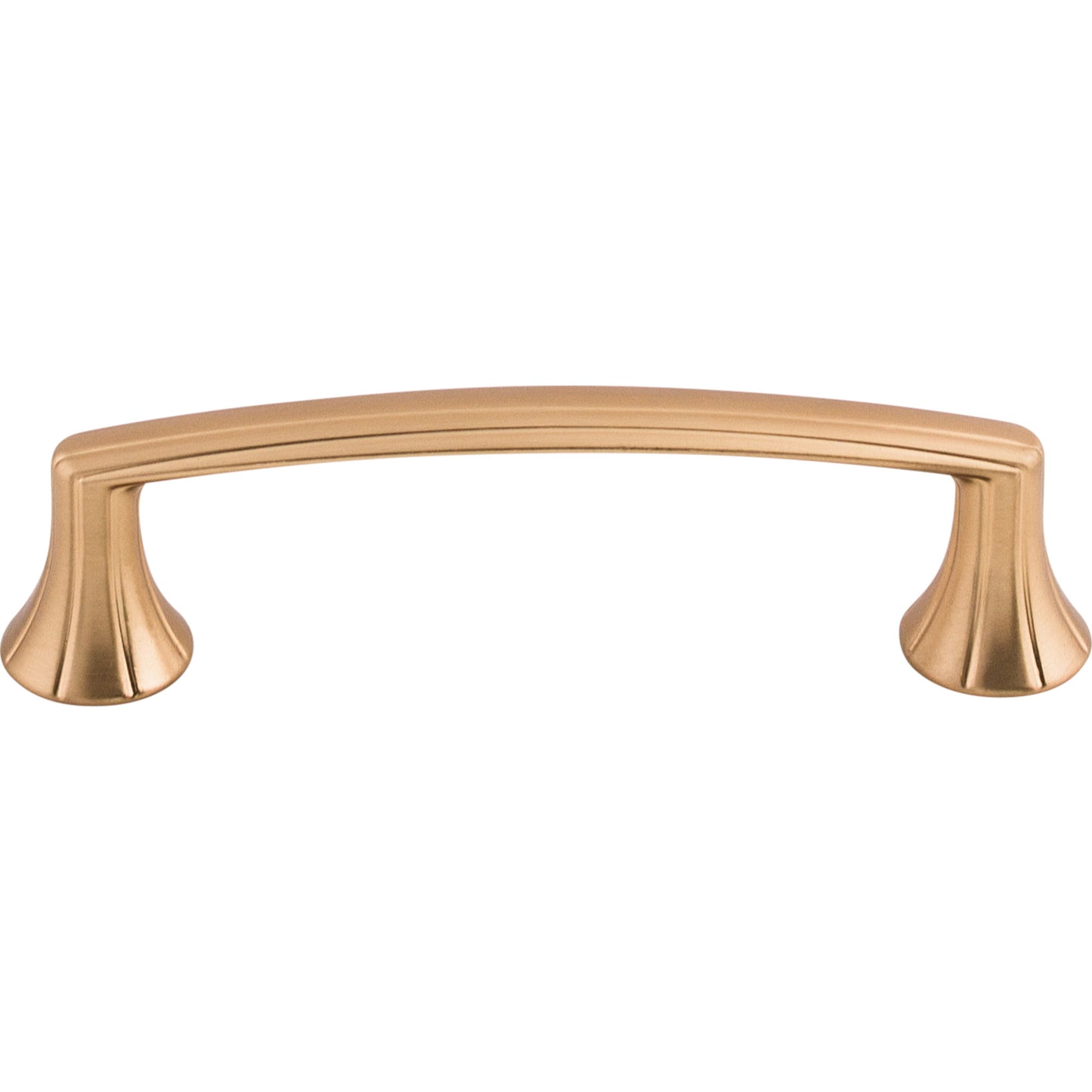 Top Knobs M1638 Rue Pull 3 3/4 Inch (c-c) Brushed Bronze