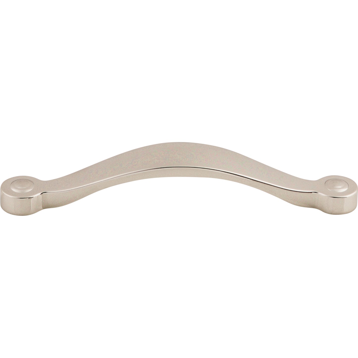 Top Knobs M1263 Saddle Pull 5 1/16 Inch (c-c) Polished Nickel