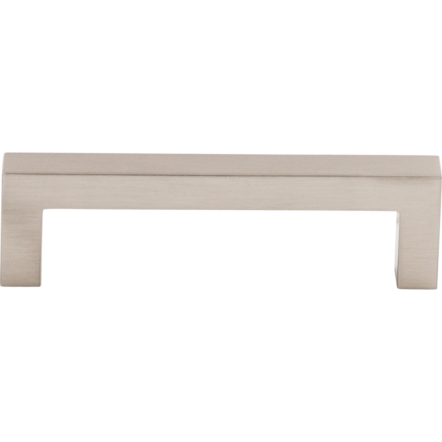 Top Knobs M1161 Square Bar Pull 3 3/4 Inch (c-c) Brushed Satin Nickel