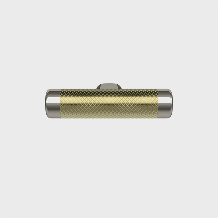 Polished Nickel and Golden Champagne