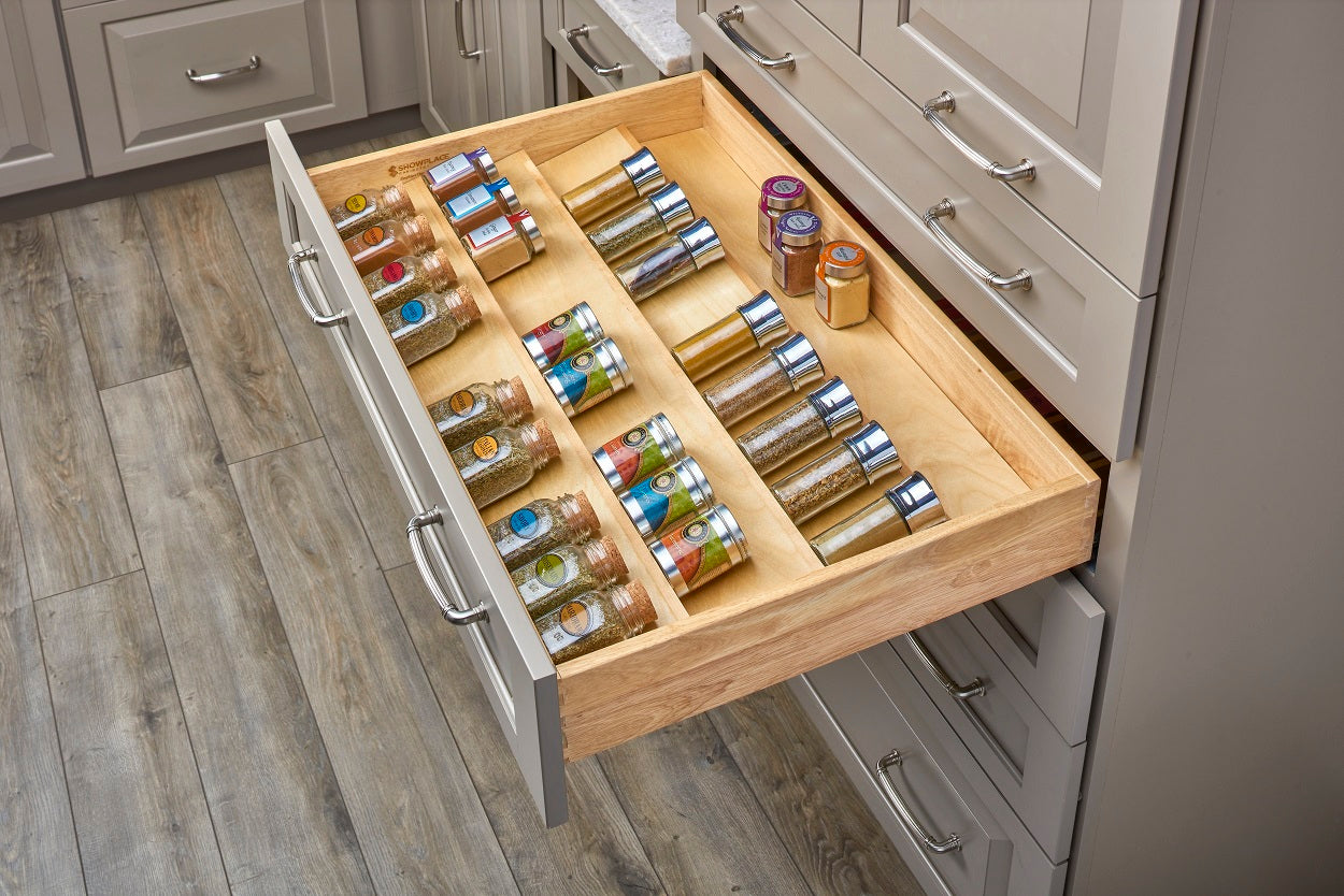 Spice Drawer Reveal at The Highland House