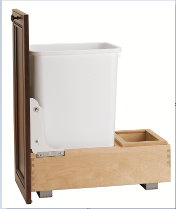 Rev-A-Shelf 35 Qrt Pull-Out Waste Container 4WC-15DM1