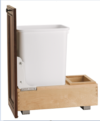 Rev-A-Shelf Double 35 Qrt Pull-Out Waste Container 4WC-18DM2