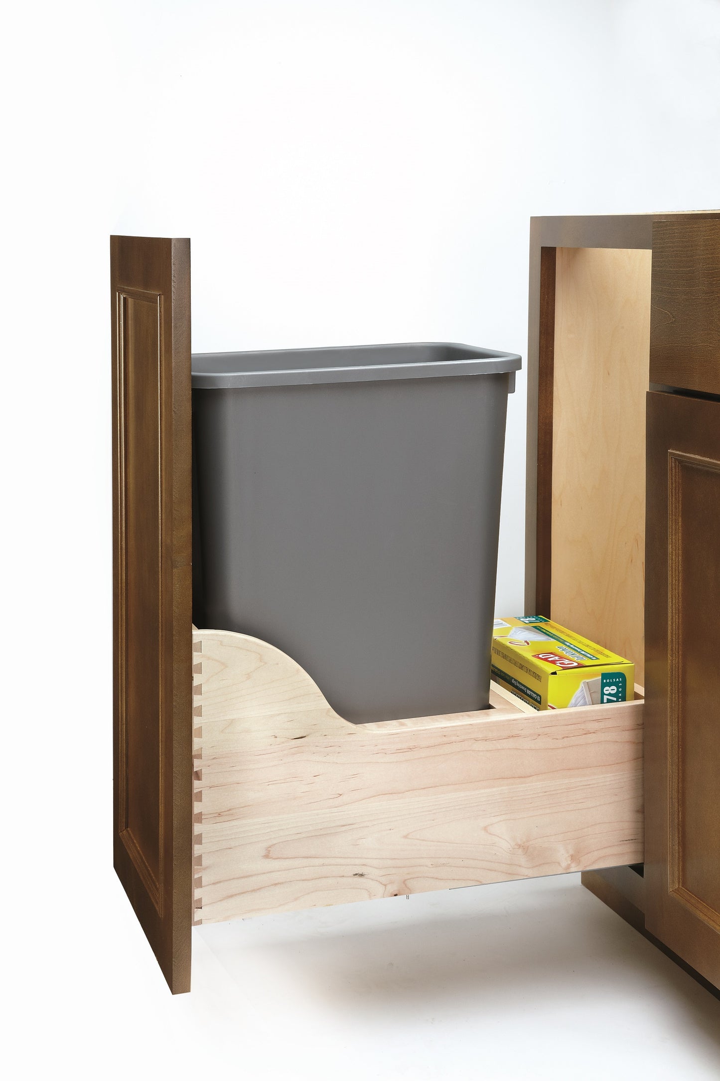 Rev-A-Shelf 50 Qrt Pull-Out Waste Container 4WCSC-1550DM-1