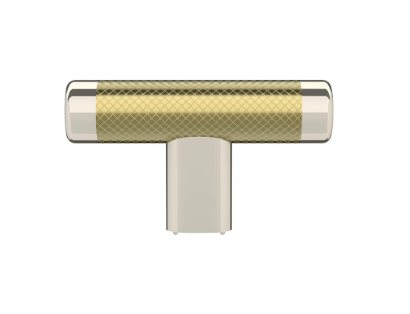 Polished Nickel and Golden Champagne