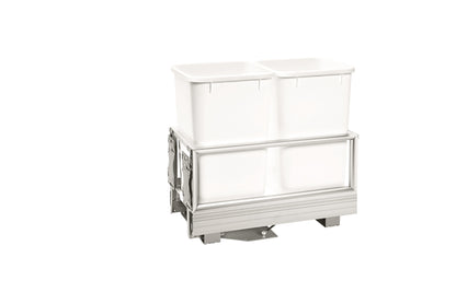 Rev-A-Shelf Double 27 Quart Pull-Out Waste Container w/Rev-A-Motion 5149-1527DM-211