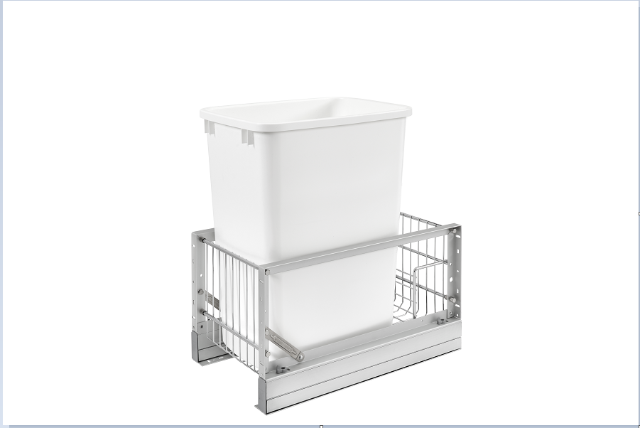 Rev-A-Shelf 35 Quart Pull-Out Waste Container, 18" Depth 5349-15DM18-1