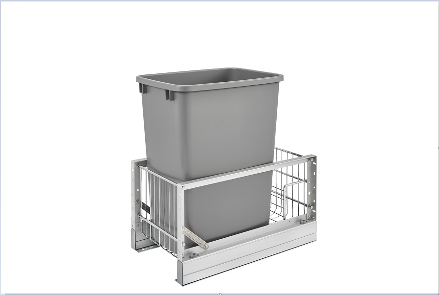Rev-A-Shelf 35 Quart Pull-Out Waste Container, 18" Depth 5349-15DM18-117