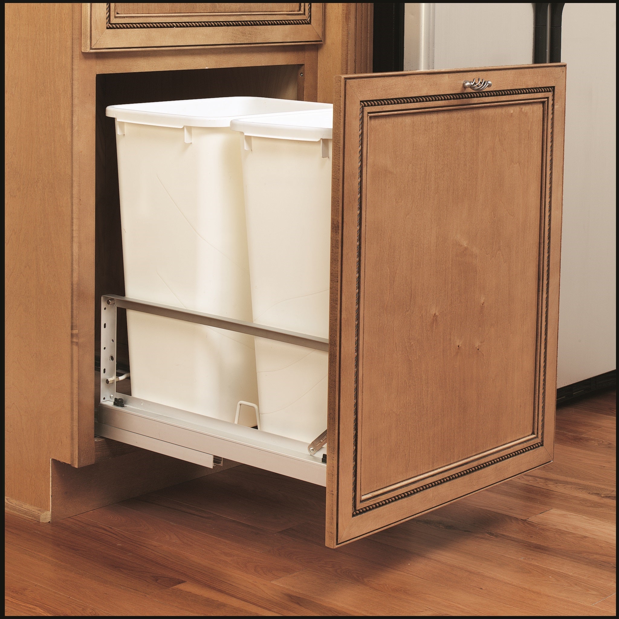 Rev-A-Shelf Double 50 Quart Pull-Out Waste Containers 5349-2150DM-2