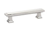 Emtek 86301 Geometric Rectangular 4" Center to Center Cabinet Pull 86301