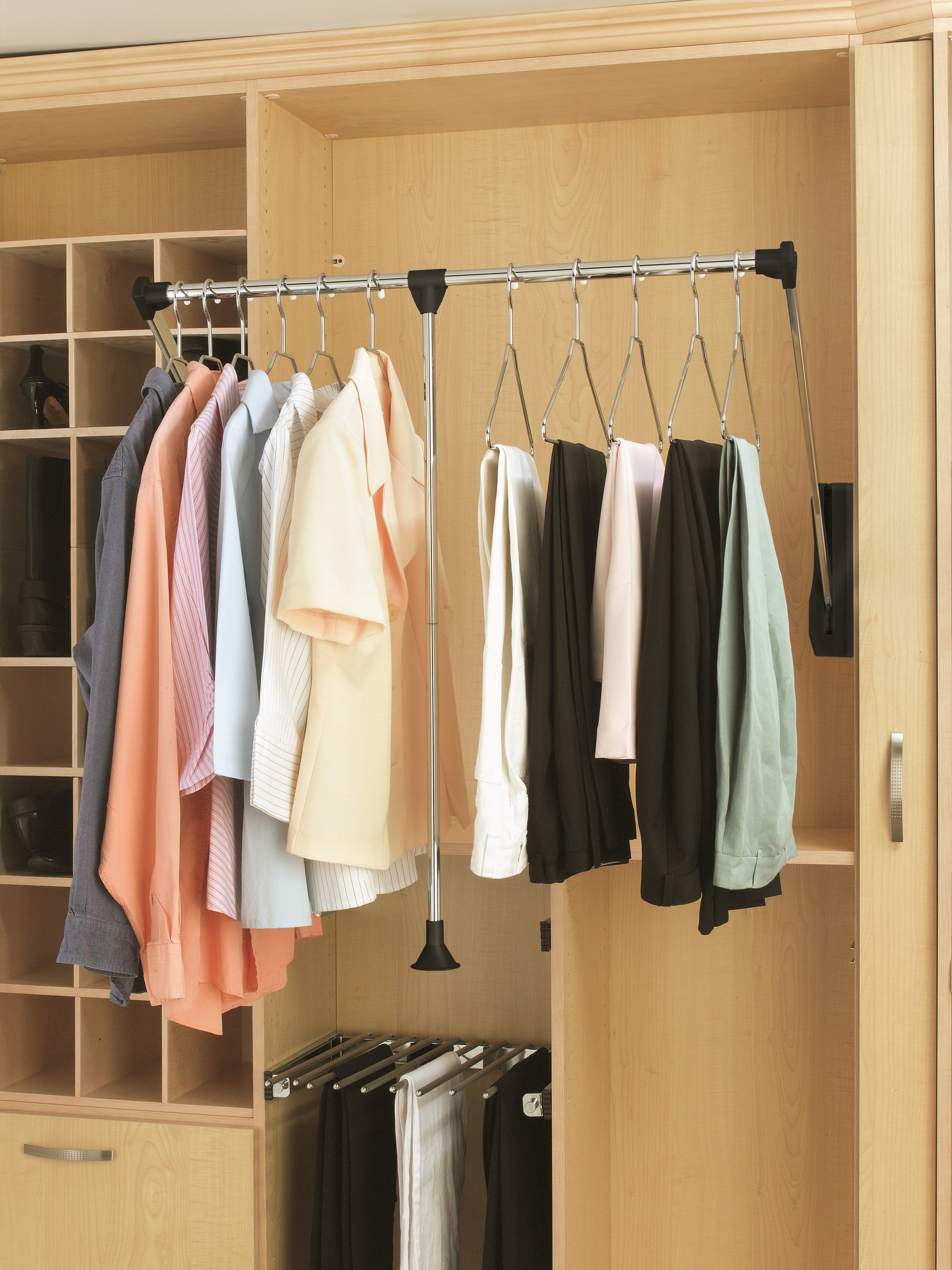 Rev-A-Shelf CPDR-1826 Adjustable Pull-Down Closet Rod inches