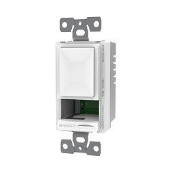 Tresco Swidget 120VAC 150W/300W Dimmer Switch W/O Insert White L-SD3001WA-1