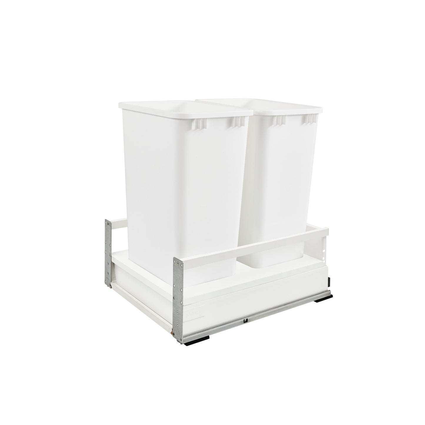 Rev-A-Shelf / TWCSC-1850DM-2 / Tandem Pullout Waste/Trash Container w/ Soft-Close
