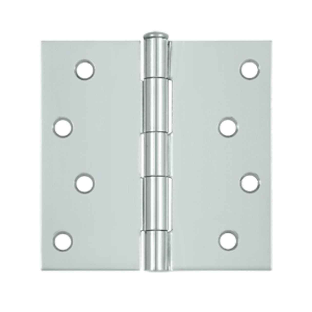 Emtek 91014 Steel Plain Bearing Hinge, 4" x 4", with Square Corners - Sold in Pairs