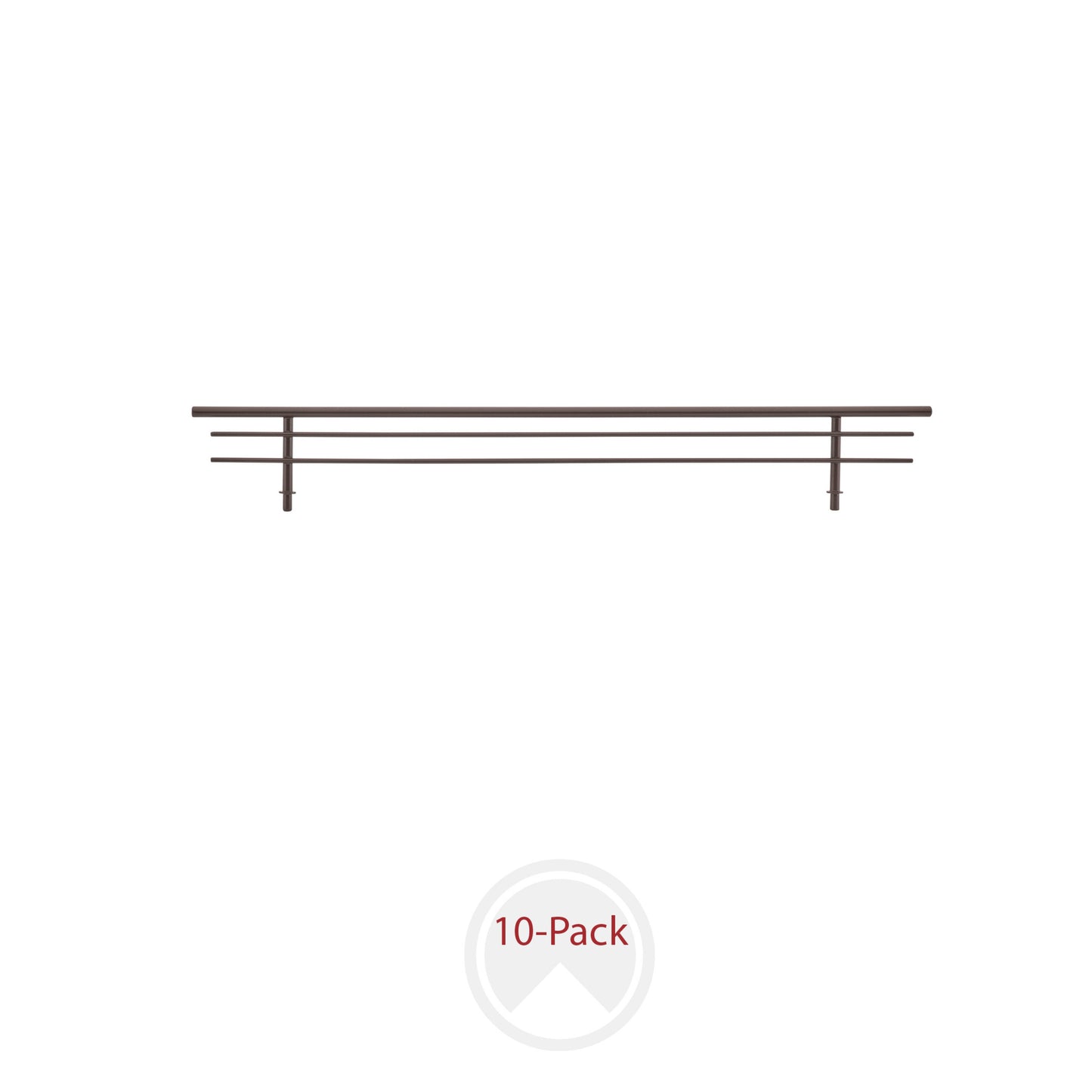 Rev-A-Shelf / CSR-17ORB-10 / Closet Shoe Rail for Custom Closet Systems (10 pack)