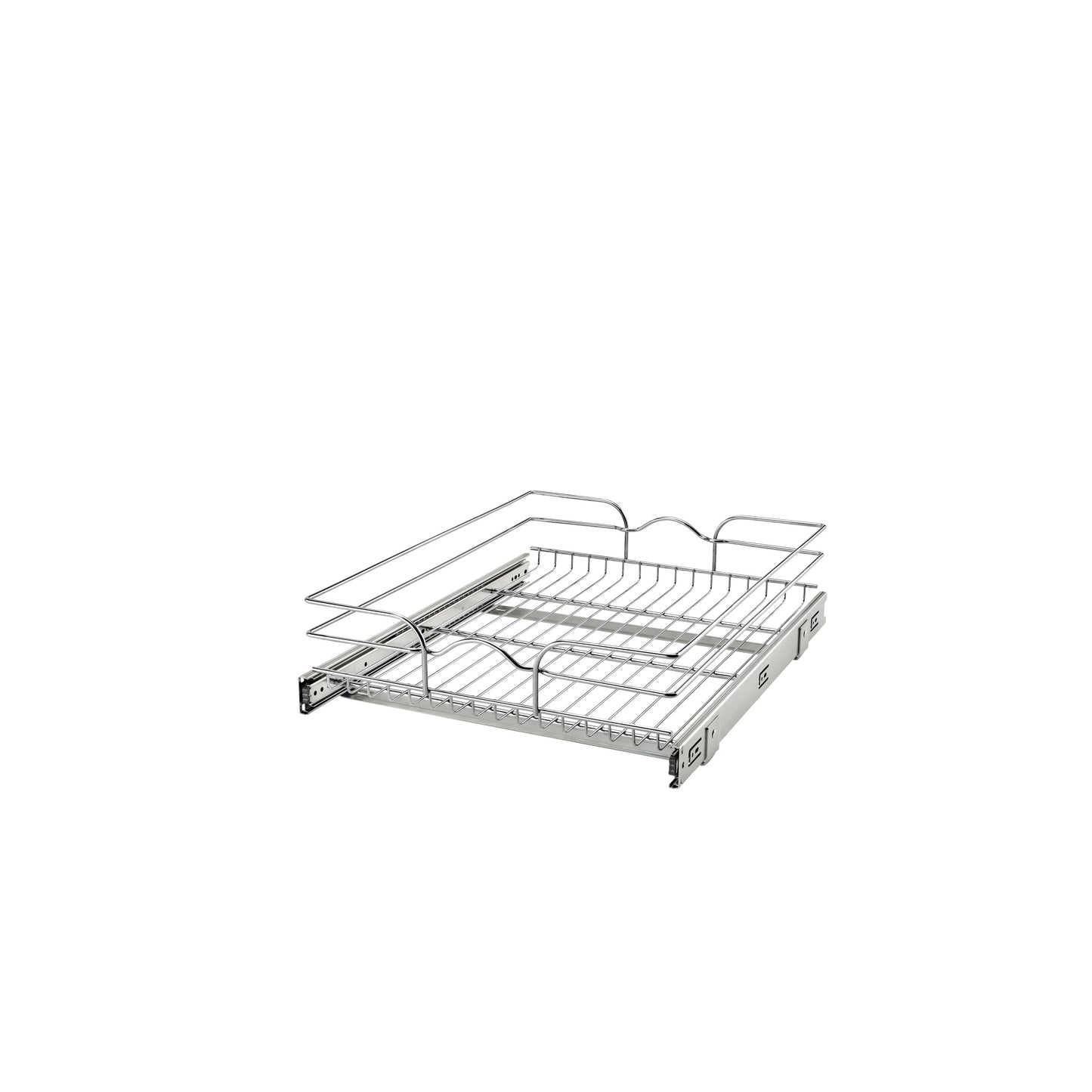 Rev-A-Shelf / 5WB1-1822CR-1 / Single-Tier Bottom Mount Pullout Steel Wire Organizer